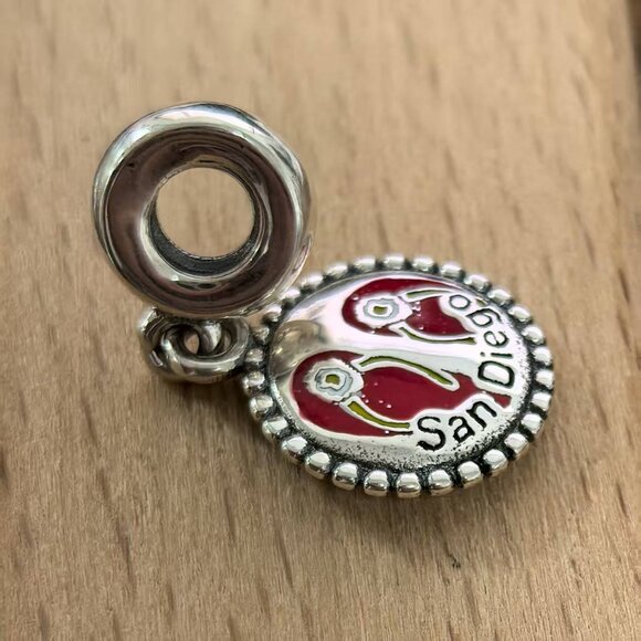 Pandora San Diego Seal Exclusive charm Pendant, S925 Silver Bracelets - Picture 3 of 4